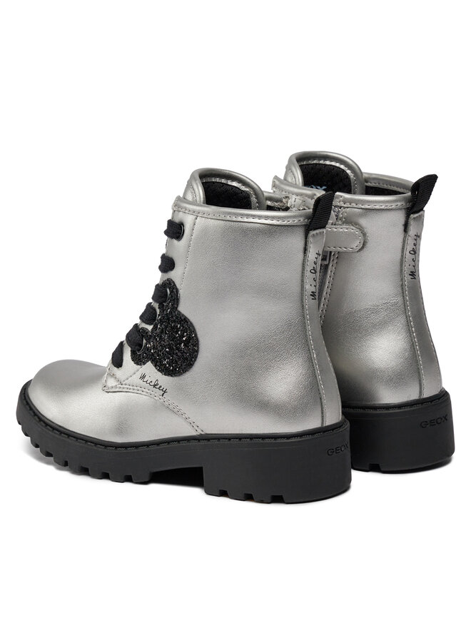 Geox Scarponcini Geox Jr Casey J3620G 000NF C1009 M Argento