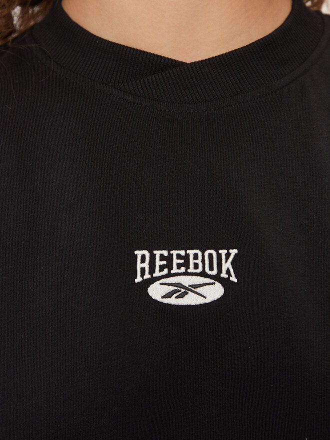 Reebok Reebok Marškinėliai Classics IL4642 Juoda Relaxed Fit