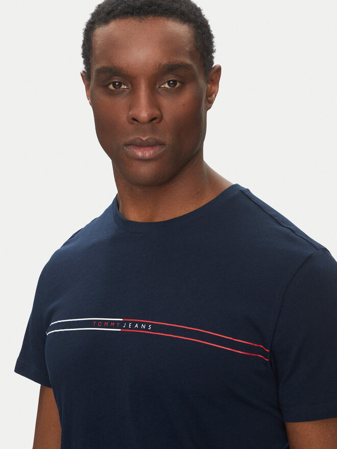 Tommy Jeans Tommy Jeans 2er-Set T-Shirts Entry Graphic DM0DM21902 Bunt Slim Fit