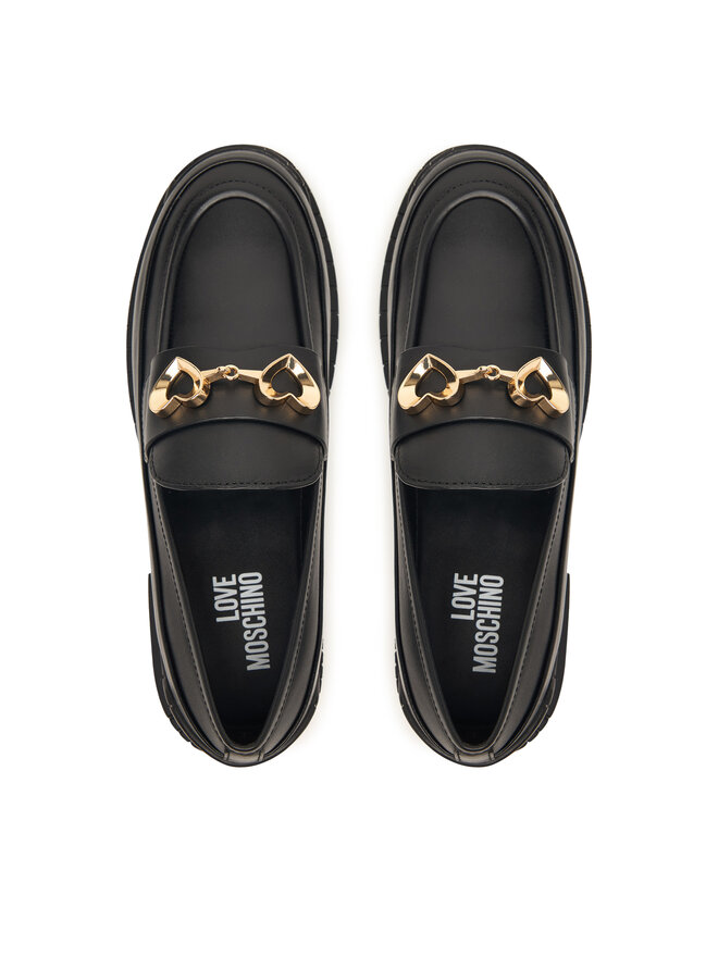LOVE MOSCHINO Лофери LOVE MOSCHINO JA10023G1PIA0000 Чорний
