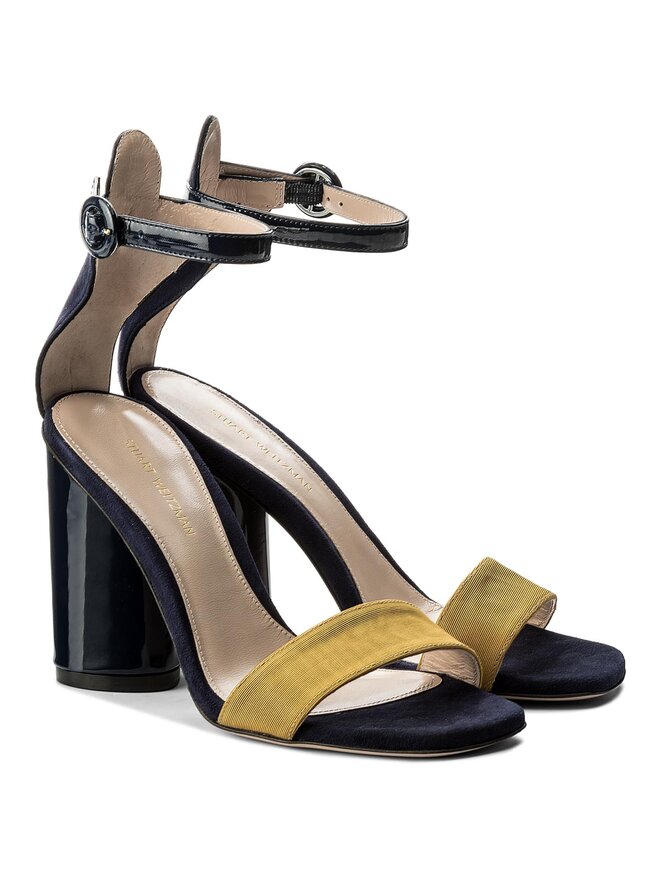 Sandalen Stuart Weitzman Kimly XL17496 Dunkelblau de.eschuhe.ch