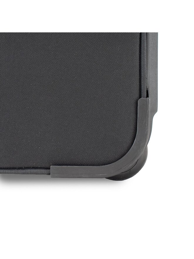 Semi Line Μεγάλη Βαλίτσα Semi Line T5601-4 Μαύρο