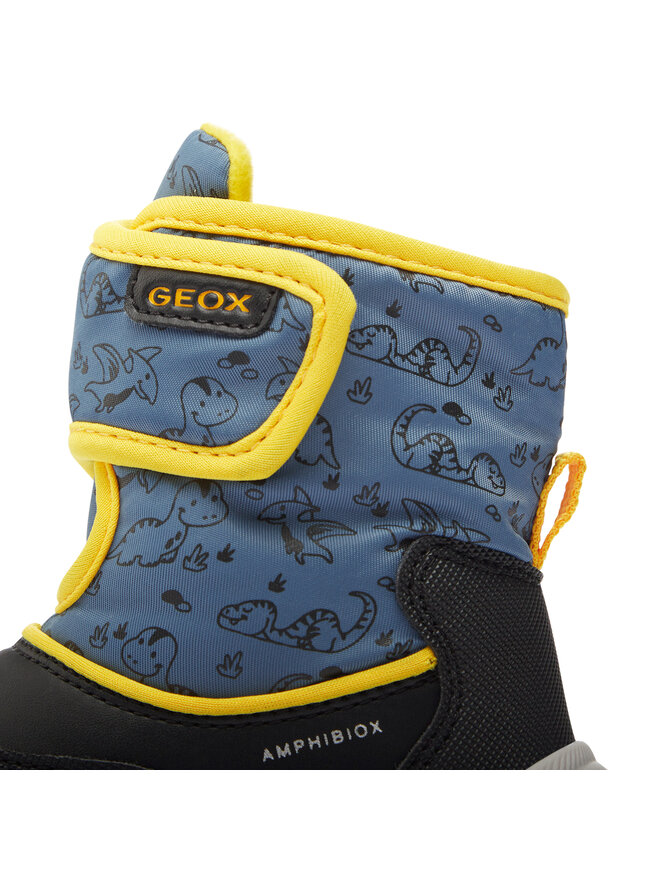 Geox Sněhule Geox B Flanfil Boy B Abx B263VE 0CEFU C4K2V M Modrá