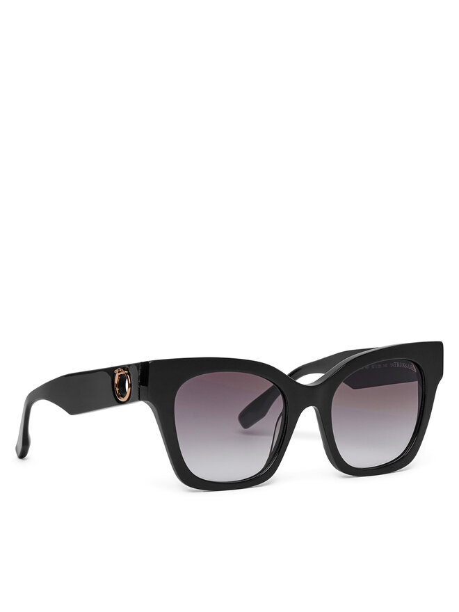 Trussardi Okulary przeciwsłoneczne Trussardi TSW9056 Czarny