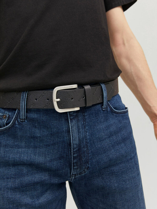 Jack&Jones Curea pentru Bărbați Jack&Jones 12236466 Negru