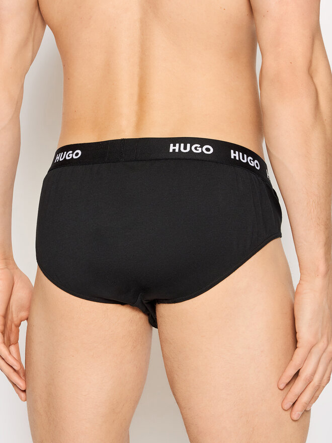 HUGO Hugo Набір з 3 пар сліпів 50469763 Чорний
