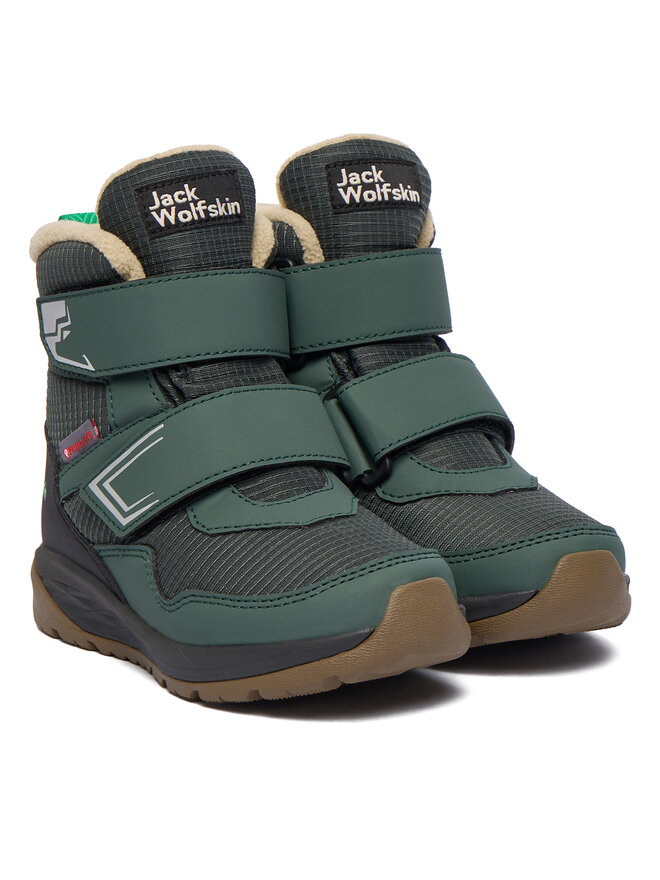 Jack Wolfskin Schneeschuhe Jack Wolfskin Polar Bear B Texapore Mid VC K A62144 E0206 Grün