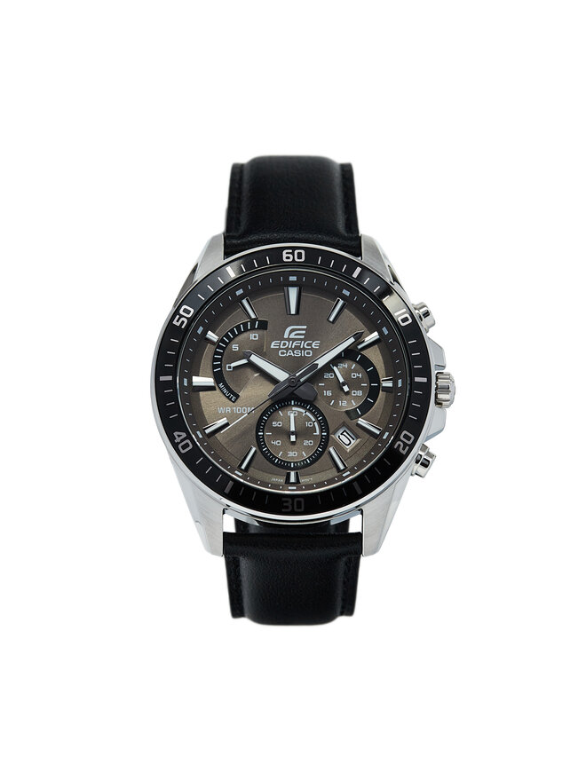 Годинник Casio Ediffice Classic EFR-552L-5AVUEF Чорний | evzuttya