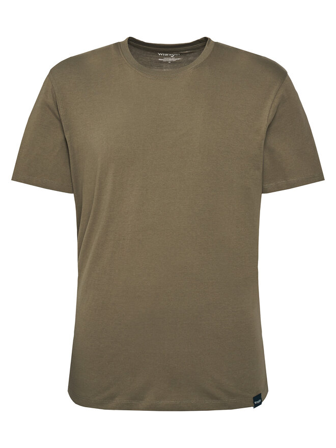 Wrangler Wrangler 2er-Set T-Shirts 112321466 Grün Regular Fit