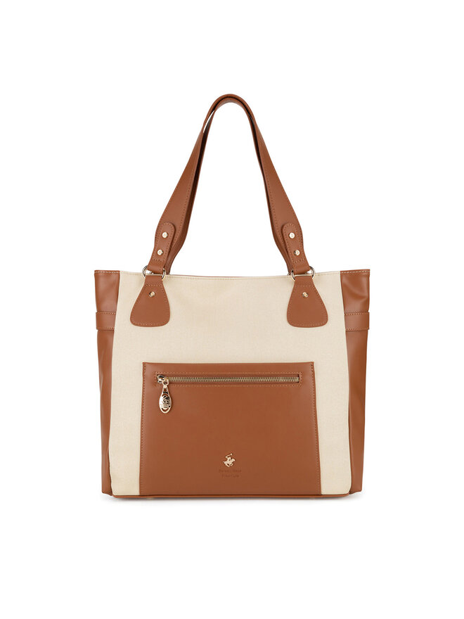 Beverly Hills Polo Club Torebka Beverly Hills Polo Club BHPC-C-002-07 Brązowy