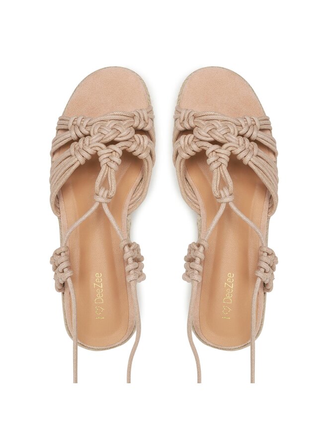 DeeZee Espadrilky DeeZee RT220681 Béžová