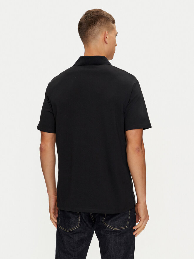 Just Cavalli Just Cavalli Поло 76OAG6R2 Чорний Regular Fit