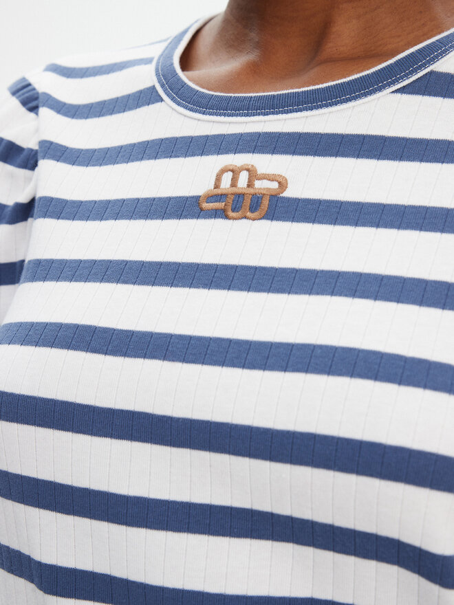 Munthe Munthe Póló Parsa 252110025264 Kék Regular Fit