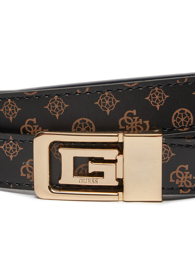 Guess Dámský pásek Guess Arlena Logo (PS) Belts BW9137 P4320 Hnědá