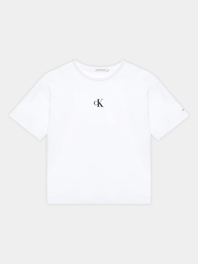 Calvin Klein Jeans Calvin Klein Jeans Camiseta IG0IG02136 Blanco Boxy Fit