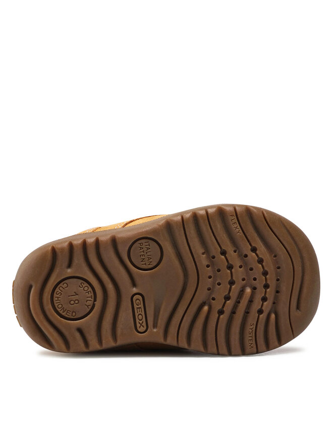 Geox Kotníková obuv Geox B Macchia B. C B164NC 03285 C5046 Hnědá
