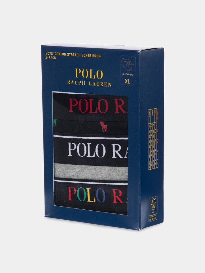 Polo Ralph Lauren Polo Ralph Lauren Σετ μποξεράκια 3 τμχ 9P5015 Έγχρωμο