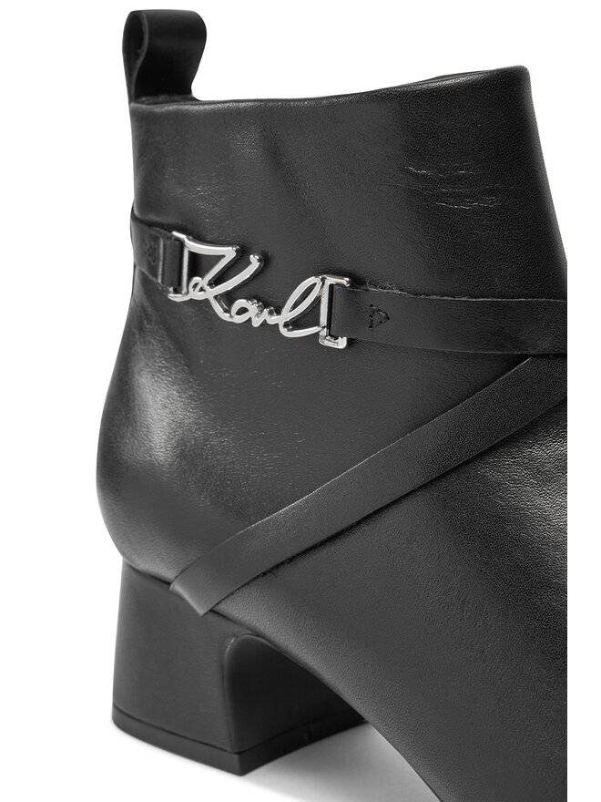 KARL LAGERFELD Μποτάκια KARL LAGERFELD KL30354 Μαύρο