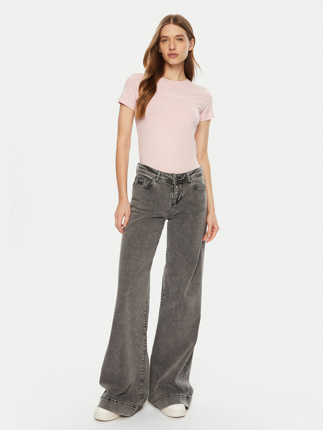 Guess Jeans Guess Jeans Camiseta W4YI01 J1314 Rosa Regular Fit
