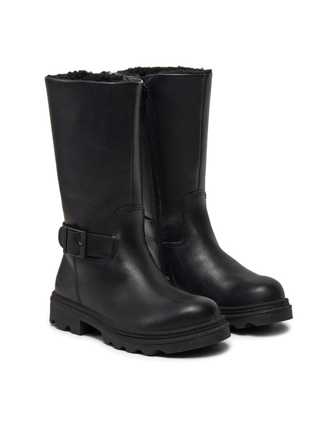 ECCO Kozačky ECCO Grainer K 72824201001 Černá