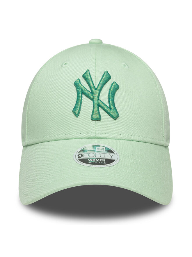 New Era Kepurė su snapeliu New Era New York Yankees Metallic 9FORTY 60667382 Žalia