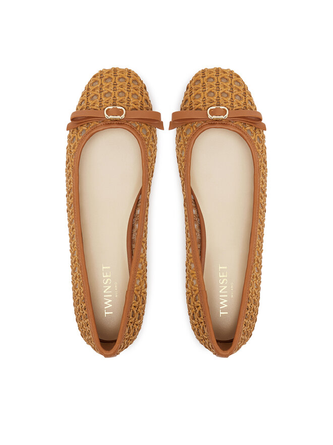 TWINSET Ballerinas TWINSET 251TGT030 Braun