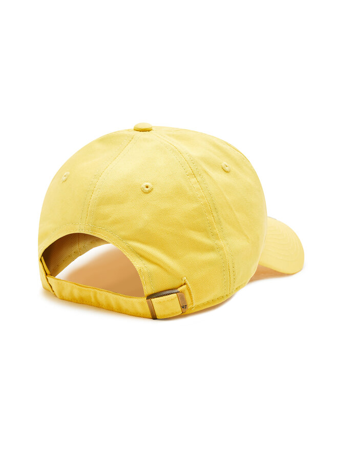 47 Brand Czapka z daszkiem 47 Brand MLB Los Angeles Dodgers '47 CLEAN UP B-RGW12GWSNL-MZB Żółty