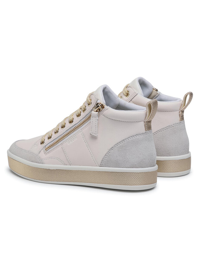 Geox Sneakers Geox D Leelu' G D94FFG 08522 C1000 Weiß