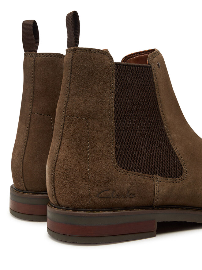 Clarks Боти тип челси Clarks Jaxen Easy 26179437 Кафяв