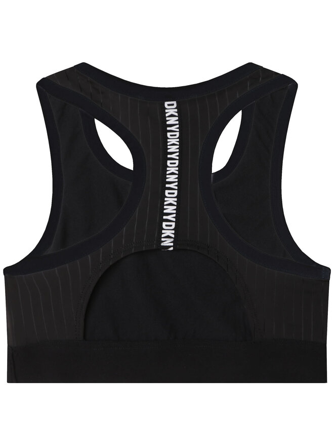 DKNY DKNY Felső D35S91 D Fekete Regular Fit