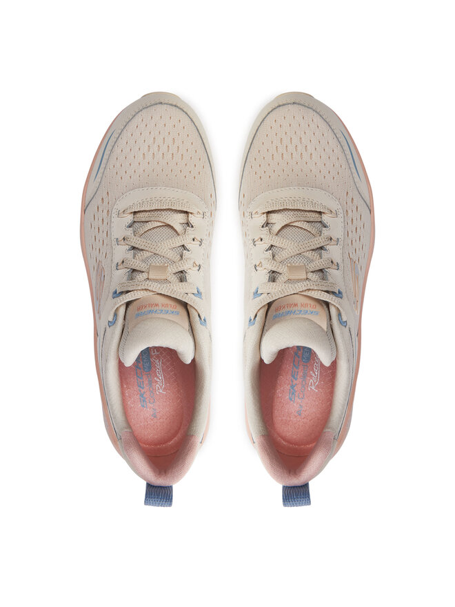 Skechers Sneakersy Skechers D'Lux Walker 2.0-Daisy Doll 150093/NTMT Béžová
