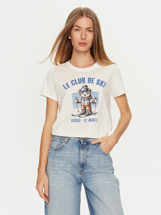 ViCOLO ViCOLO Póló RS0055 Fehér Regular Fit