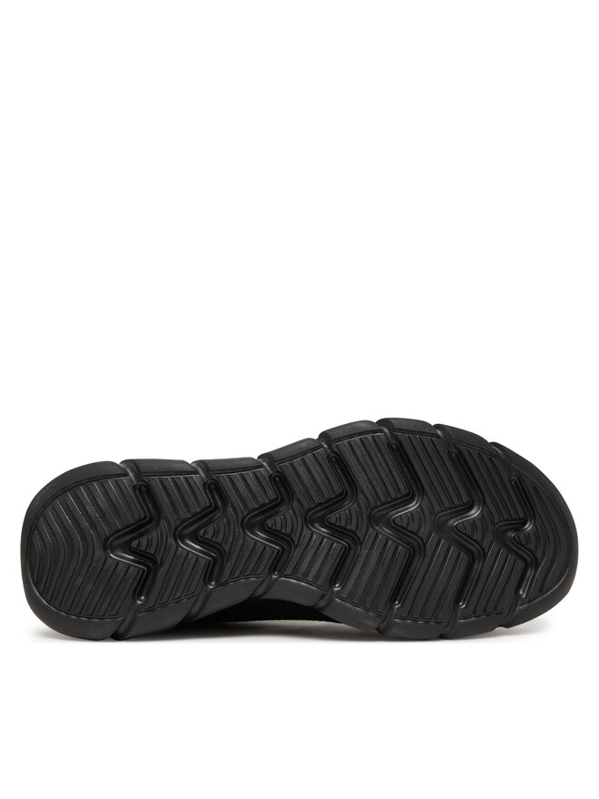 Skechers Sneakersy Skechers Bobs B Flex Hi-Flying Hi 117385/BBK Čierna