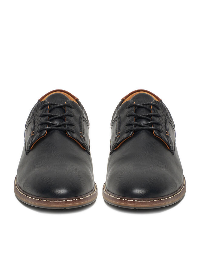Lanetti Halbschuhe Lanetti CEO-1896 124AM Schwarz