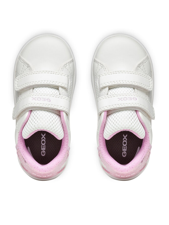 Geox Sneakersy Geox B Eclyper B365MA 054BJ C0406 Bílá