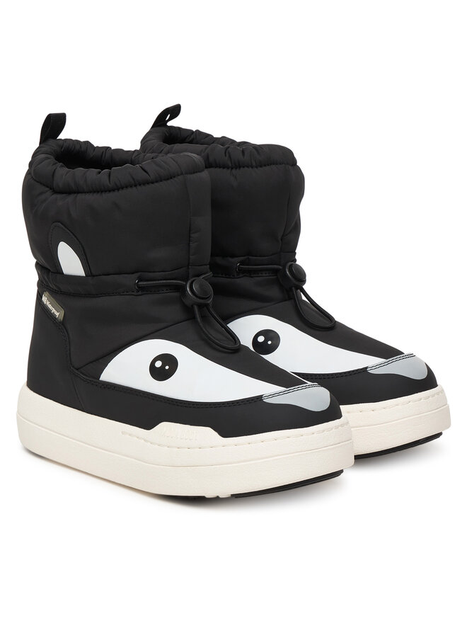 Moon Boot Schneeschuhe Moon Boot Mb Jr Park Tube Mid Animal Wp 80D3440100 D Schwarz