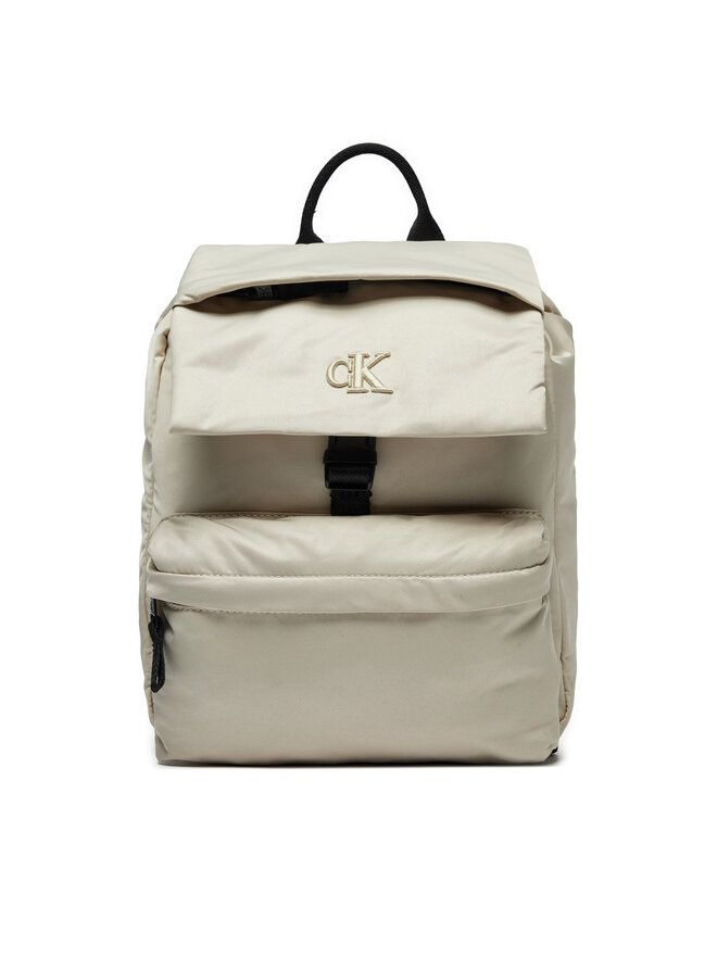 Mochila Calvin Klein Jeans Clean Detailed IU0IU00632 Beis zapatos.es
