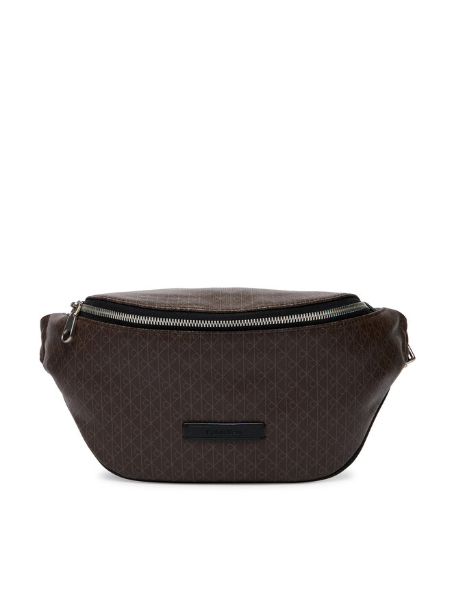 Calvin Klein Gürteltasche﻿ Calvin Klein Emblem Aop Coated Waistbag LV04D3135G Braun