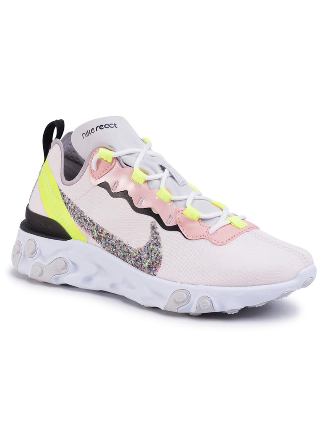 Nike react element 55 femme rose store