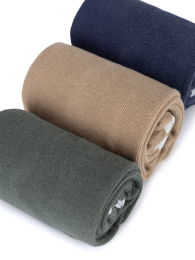 Sprandi Súprava 3 párov kotníkových ponožiek unisex Sprandi 0UB-006-AW24 (3-PACK) Farebná
