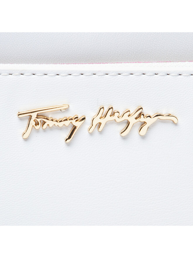 Tommy Hilfiger Handtasche Tommy Hilfiger Iconic Tommy Camera Bag Sg AW0AW12207 Weiß