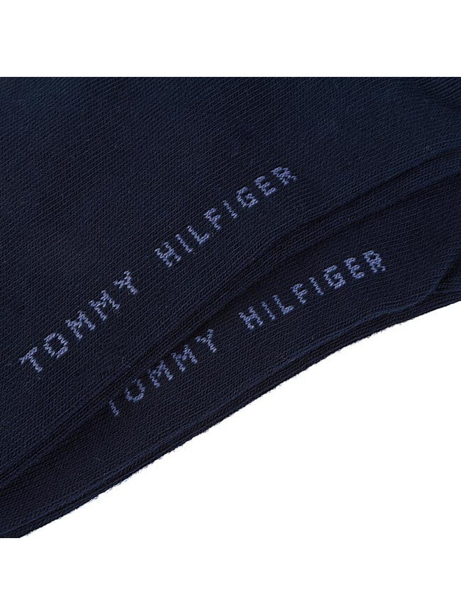 Tommy Hilfiger Комплект 2 чифта къси чорапи унисекс Tommy Hilfiger 342023001 Тъмносин