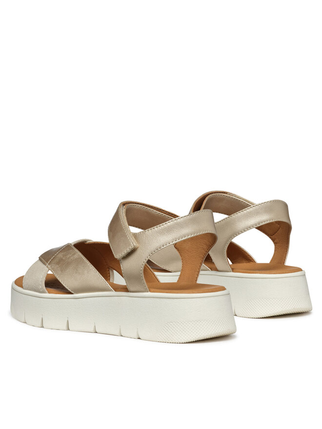 Geox Sandály Geox D Dandra 40 D55SCB 0AJ22 C2LH6 Zlatá
