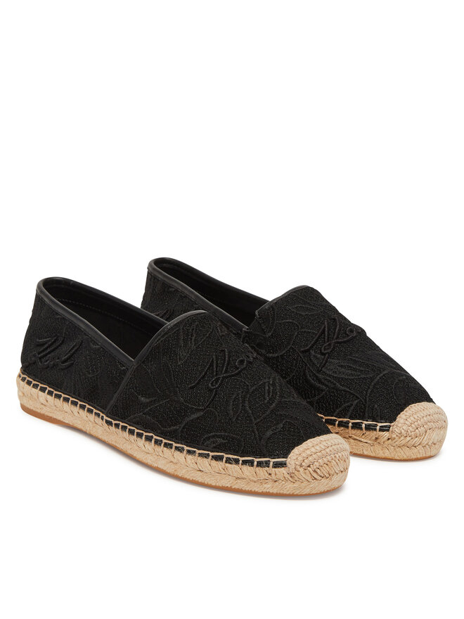 KARL LAGERFELD Εσπαντρίγιες KARL LAGERFELD Kamini KL80121A Μαύρο