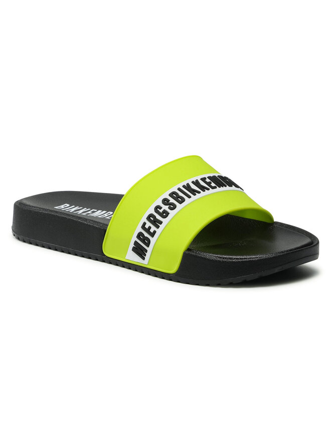 Bikkembergs Шльопанці Bikkembergs Roger B4BKM0051 Зелений