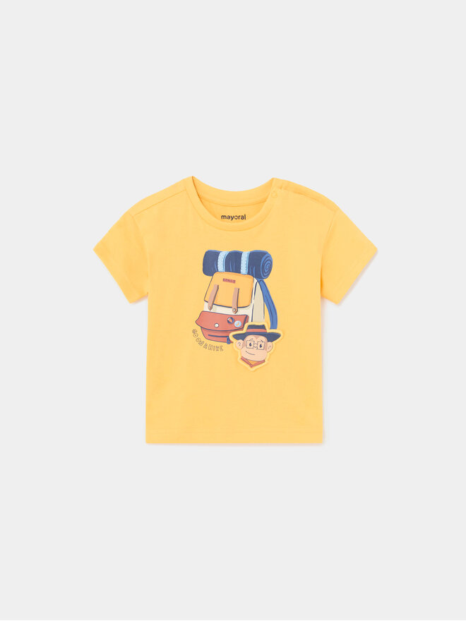Mayoral Mayoral Camiseta 1020 Amarillo Regular Fit
