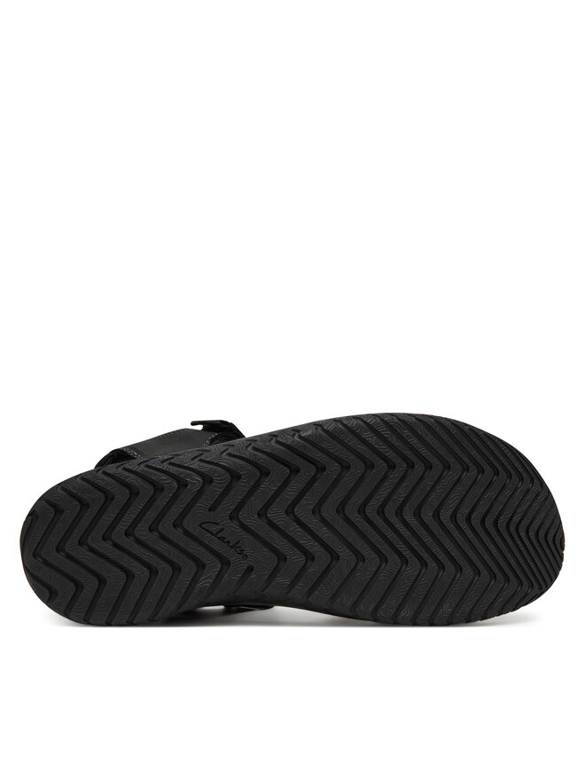 Clarks Sandály Clarks Wesley Shore 26182010 Černá