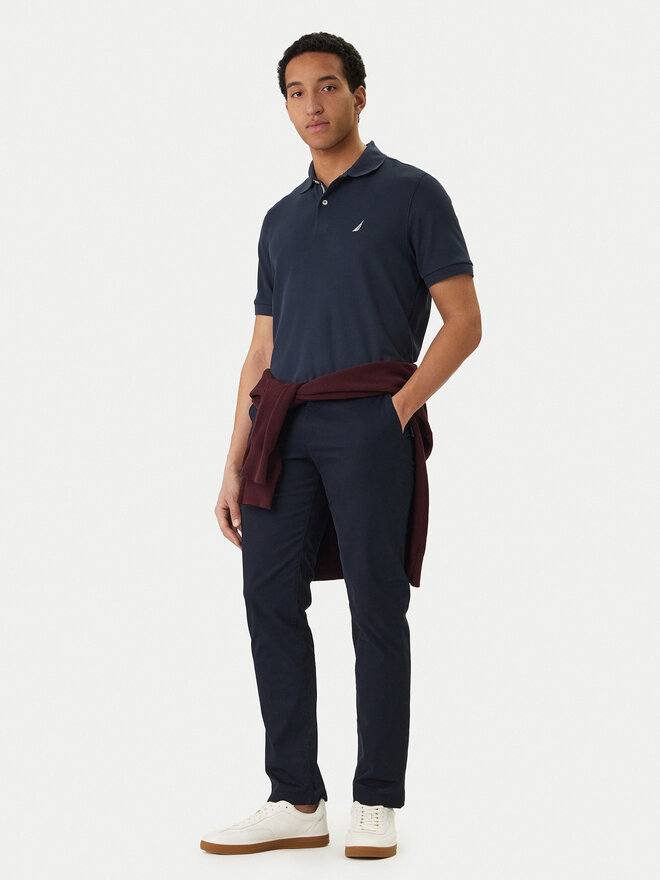Nautica Nautica Poloshirt Cabin NCCR0110 Dunkelblau Classic Fit