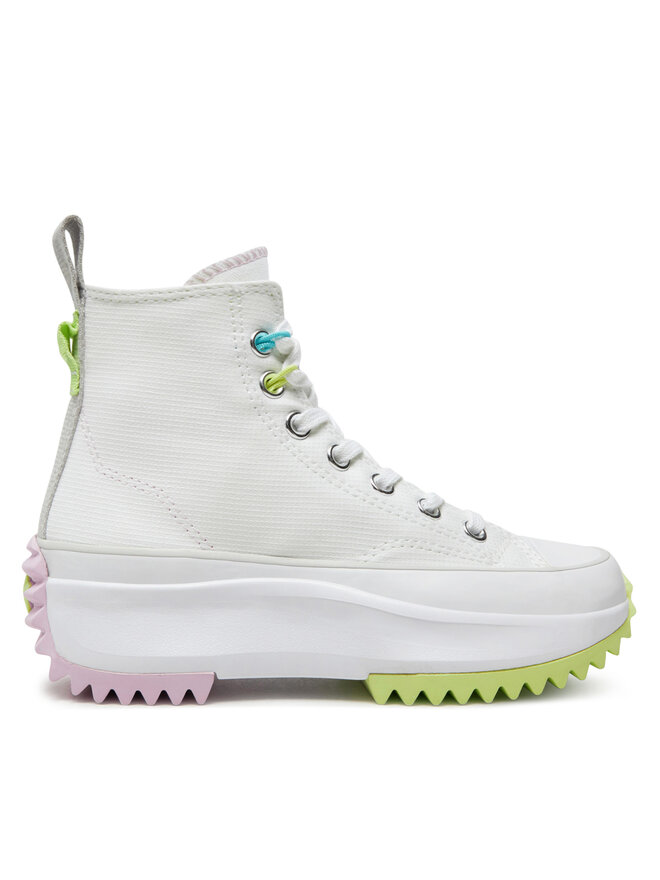 Zapatillas blancas tipo montaña run star de converse outlet