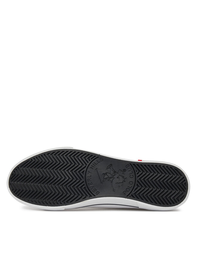 Beverly Hills Polo Club Sneakers aus Stoff Beverly Hills Polo Club M-VSS24010A Weiß
